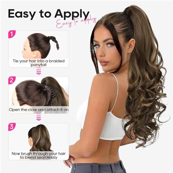 Ponytail Extension, 24\